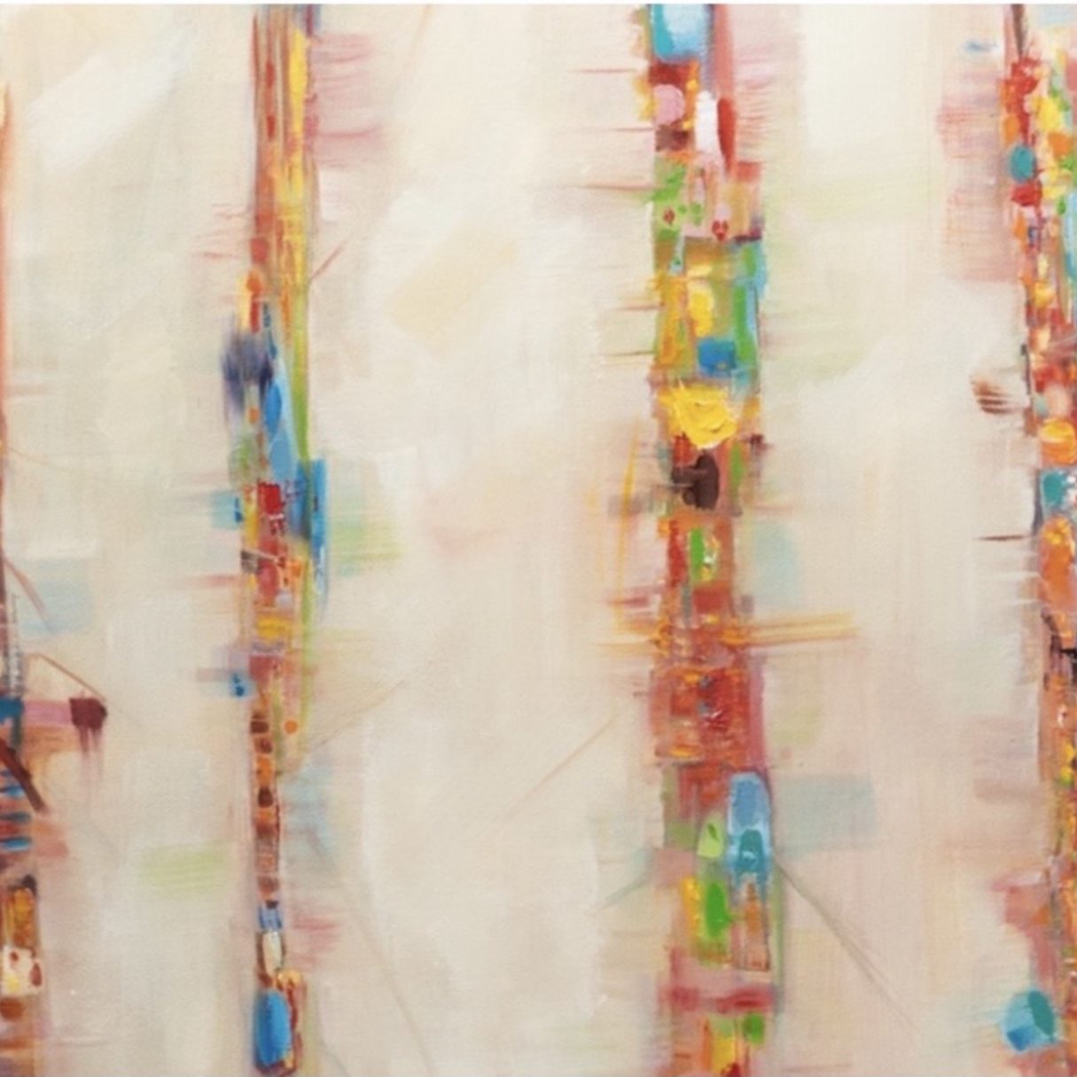 Modern abstract original art painting by Moira cunningham